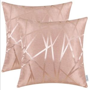 New-Set of 2 Pillow Covers